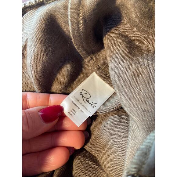 Rails Happer olive green jumpsuit - Picture 7 of 9